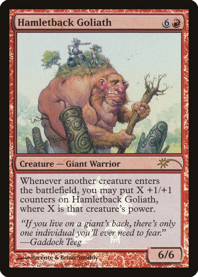 Hamletback Goliath A10 (Media Promos)  - Foil | Good Games Adelaide SA