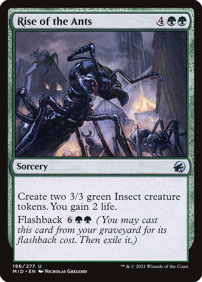 Rise of the Ants 196 (Innistrad: Midnight Hunt)  | Good Games Adelaide SA