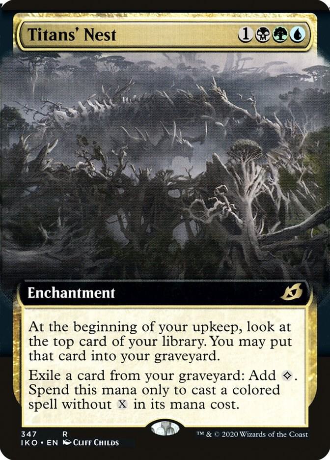Titans' Nest 347 (Ikoria: Lair of Behemoths)  - Foil | Good Games Adelaide SA