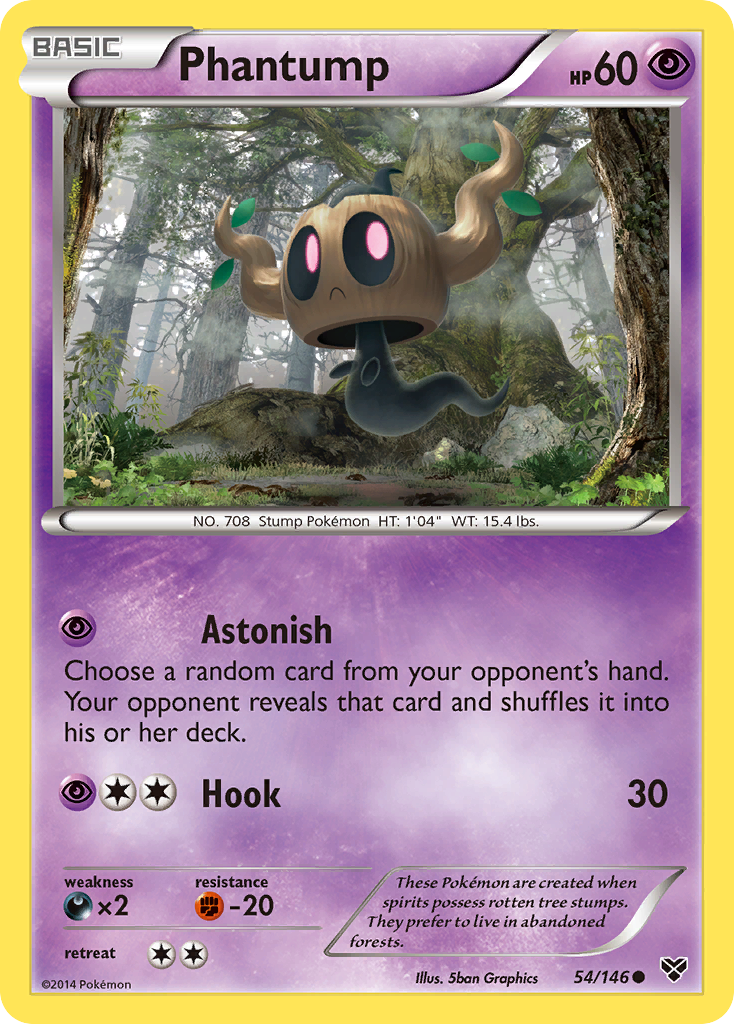 Phantump (54/146) [XY: Base Set] | Good Games Adelaide SA