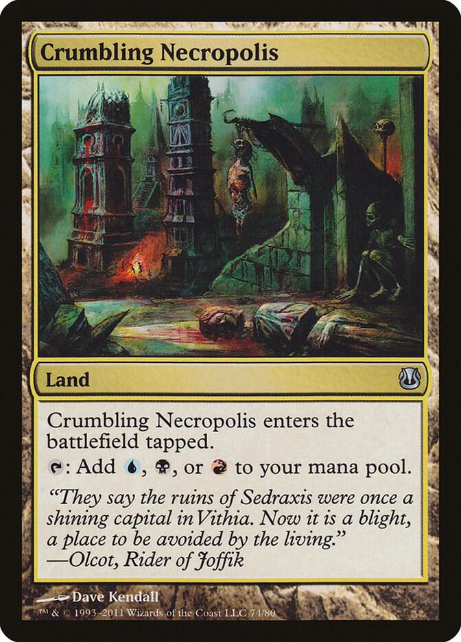 Crumbling Necropolis 74 (Duel Decks: Ajani vs. Nicol Bolas)  | Good Games Adelaide SA