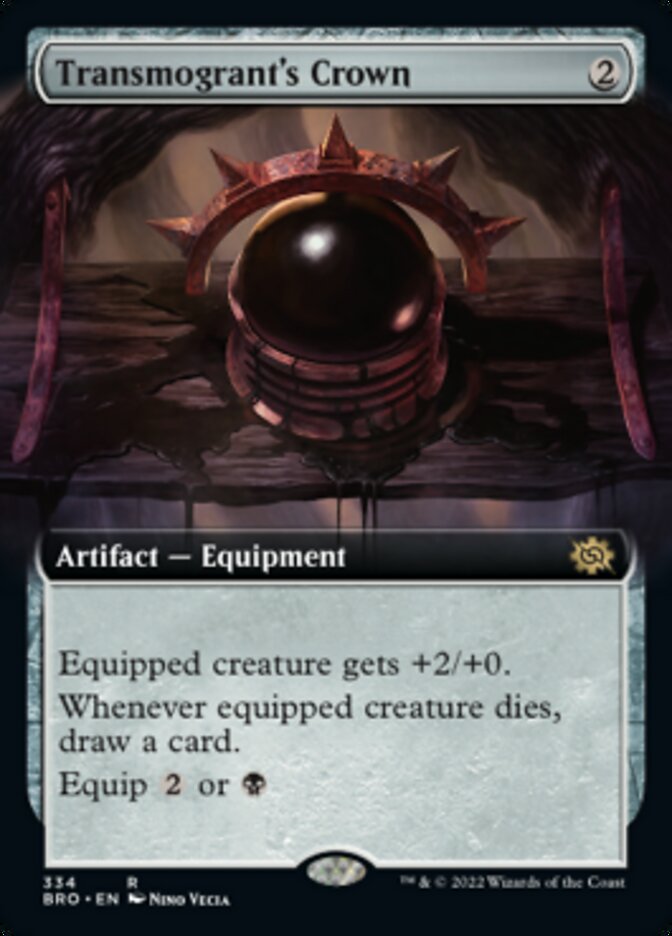 Transmogrant's Crown (Extended Art) [The Brothers' War] | Good Games Adelaide SA