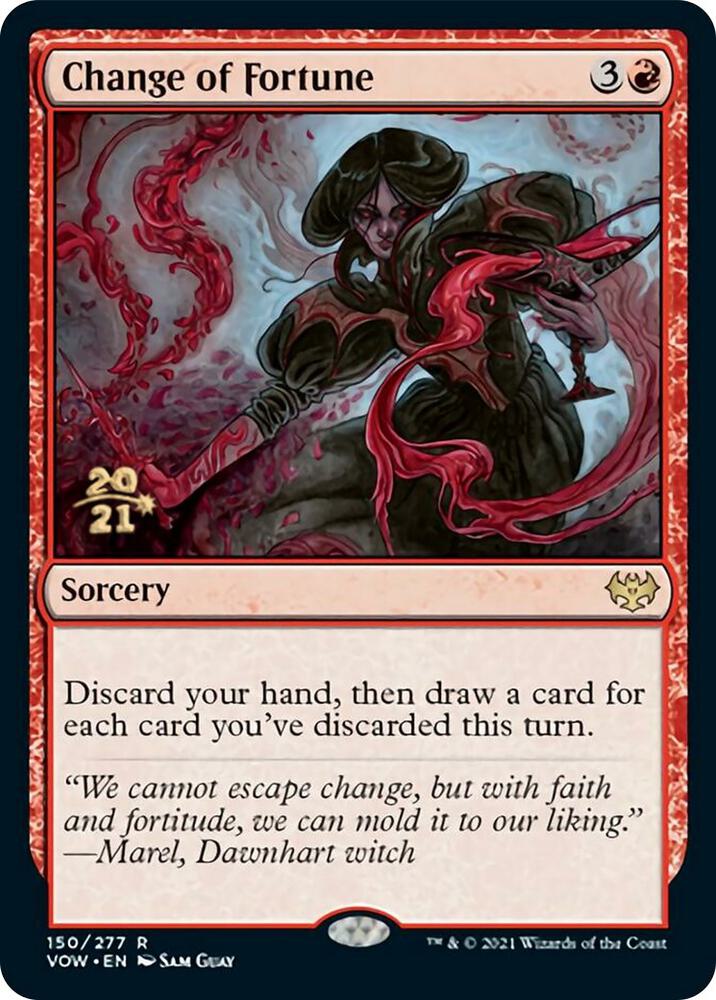 Change of Fortune 150 (Prerelease Cards)  - Foil | Good Games Adelaide SA