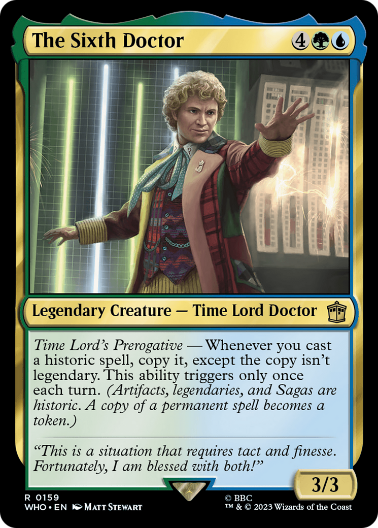 The Sixth Doctor [Doctor Who] | Good Games Adelaide SA