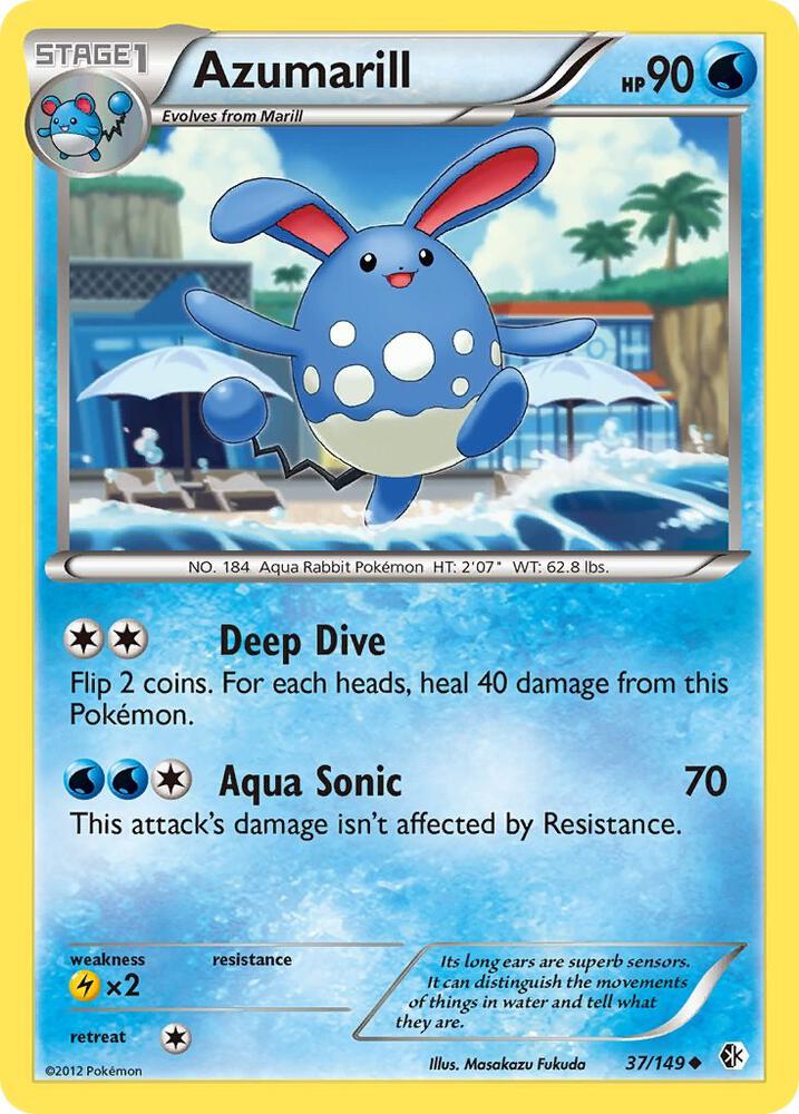 Azumarill 37/149 (Boundaries Crossed)  | Good Games Adelaide SA