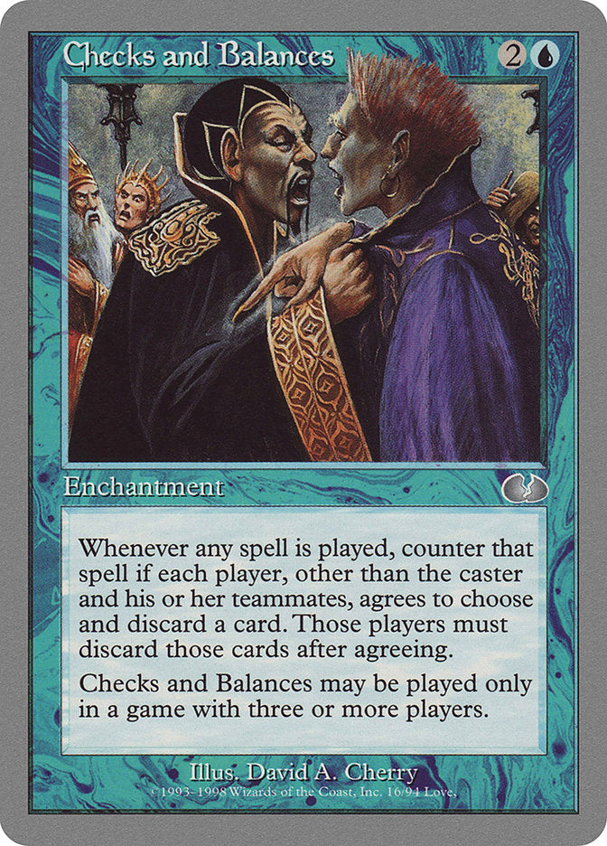 Checks and Balances 16 (Unglued)  | Good Games Adelaide SA