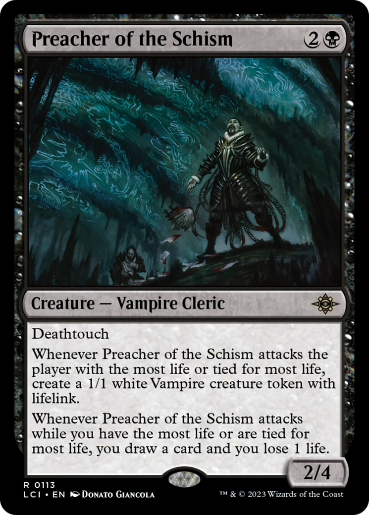 Preacher of the Schism (Extended Art) [The Lost Caverns of Ixalan] | Good Games Adelaide SA