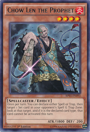 Chow Len the Prophet [BP03-EN093] Rare | Good Games Adelaide SA
