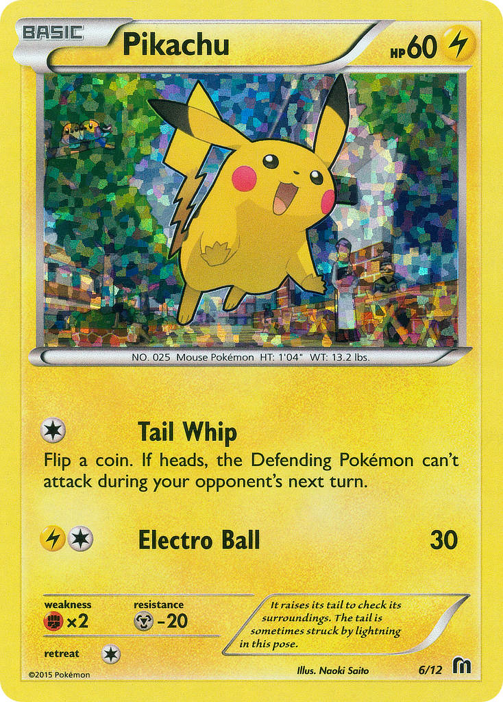 Pikachu (6/12) [McDonald's Promos: 2015 Collection] | Good Games Adelaide SA