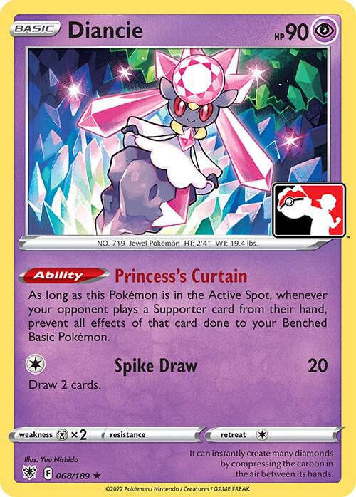Diancie Series 3 068/189 (Prize Pack Series Cards)  | Good Games Adelaide SA