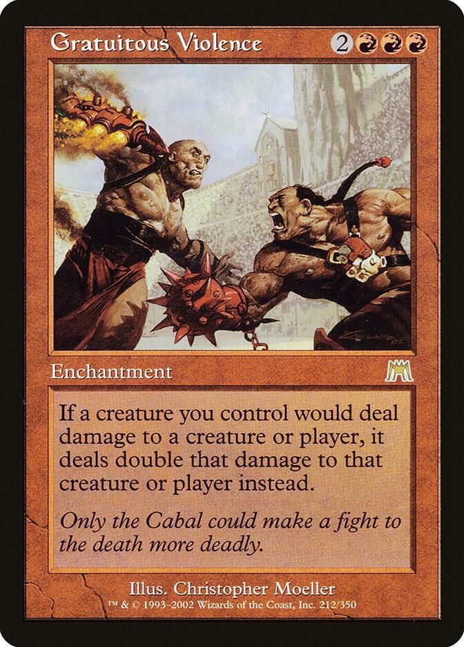 Gratuitous Violence 212 (Onslaught)  - Foil | Good Games Adelaide SA