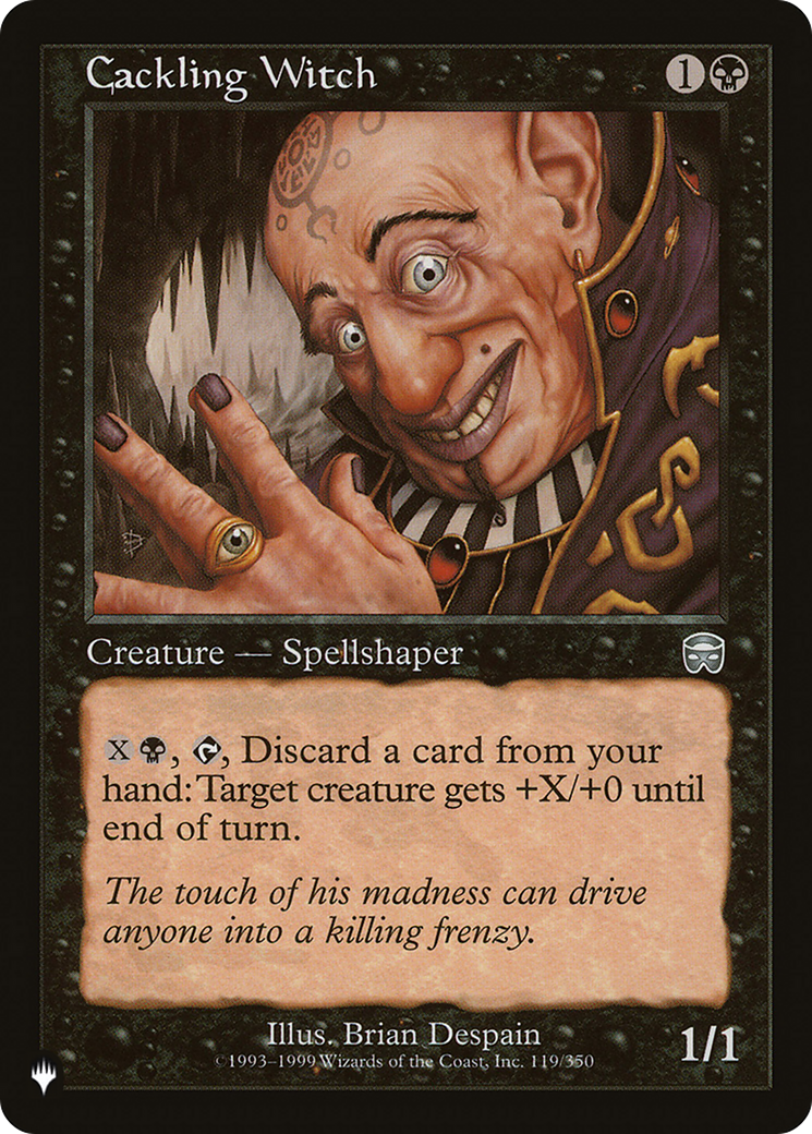 Cackling Witch [The List Reprints] | Good Games Adelaide SA