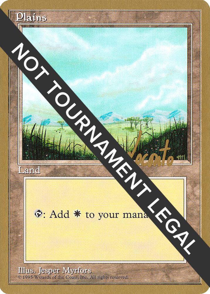 Plains B 1996 Michael Loconto 4ED ml365/308 (World Championship Decks)  | Good Games Adelaide SA