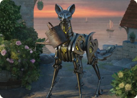 Clockwork Fox Art Card [Commander Legends: Battle for Baldur's Gate Art Series] | Good Games Adelaide SA