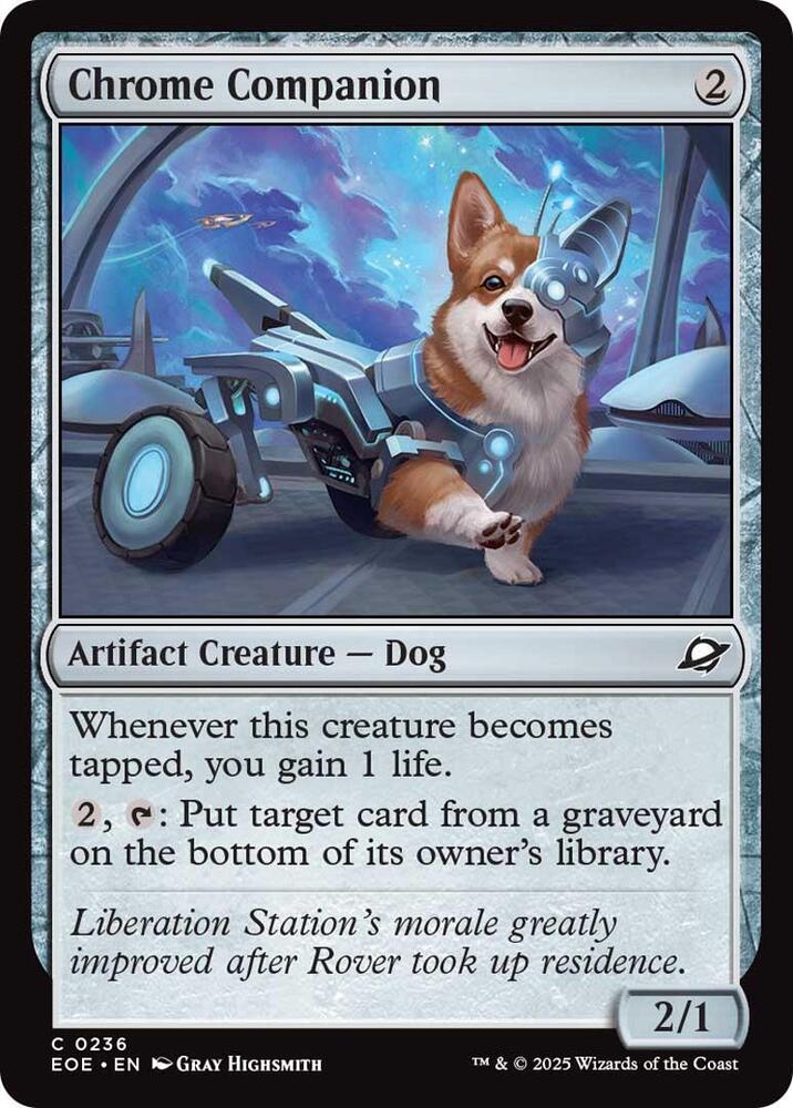 Chrome Companion 236 (Edge of Eternities)  - Foil | Good Games Adelaide SA