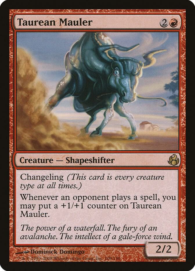Taurean Mauler 109 (Morningtide)  - Foil | Good Games Adelaide SA