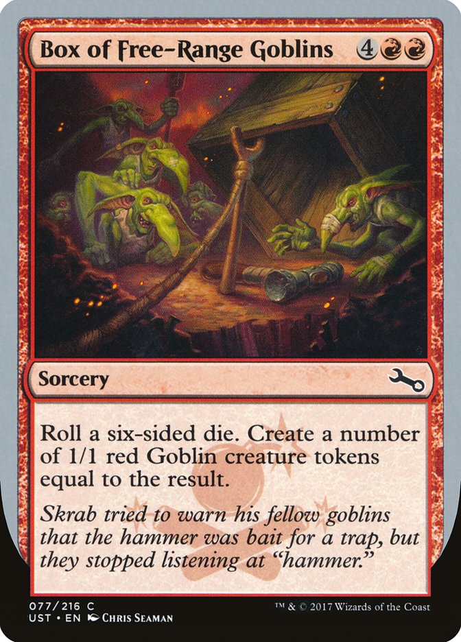 Box of Free-Range Goblins 77 (Unstable)  - Foil | Good Games Adelaide SA