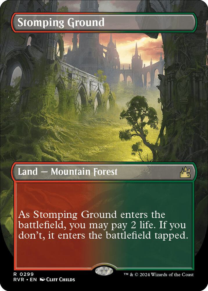Stomping Ground 299 (Ravnica Remastered)  - Foil | Good Games Adelaide SA