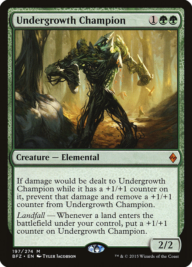 Undergrowth Champion [Battle for Zendikar] | Good Games Adelaide SA