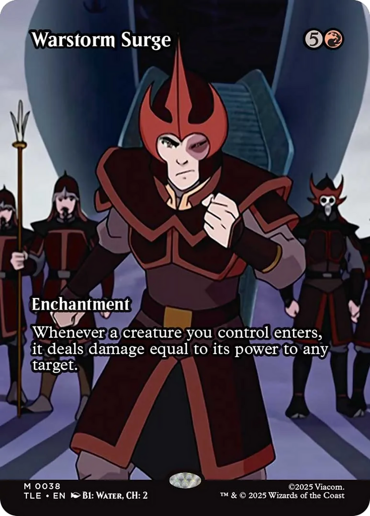 Warstorm Surge (Borderless) [Avatar: The Last Airbender: Eternal-Legal] | Good Games Adelaide SA