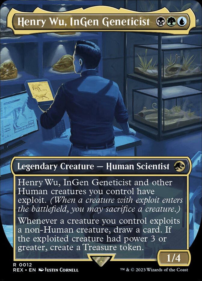 Henry Wu, InGen Geneticist 12 (Universes Beyond: Jurassic World Collection)  | Good Games Adelaide SA