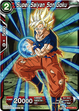 Super Saiyan Son Goku (BT14-006) (BT14-006) [Cross Spirits] | Good Games Adelaide SA