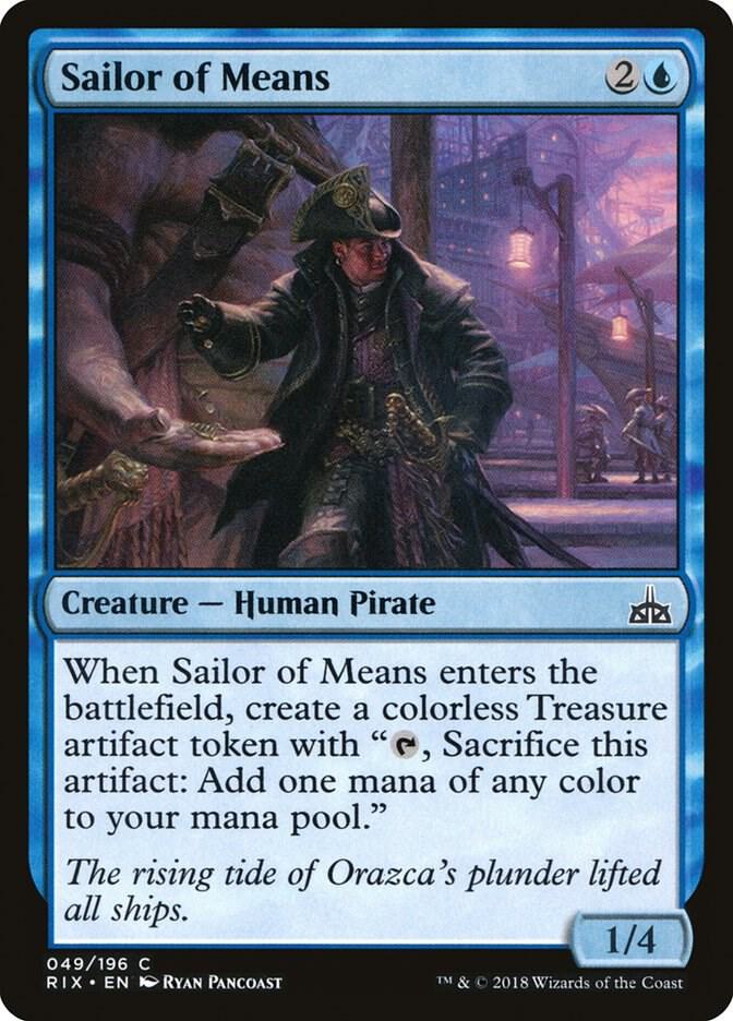 Sailor of Means 49 (Rivals of Ixalan)  - Foil | Good Games Adelaide SA