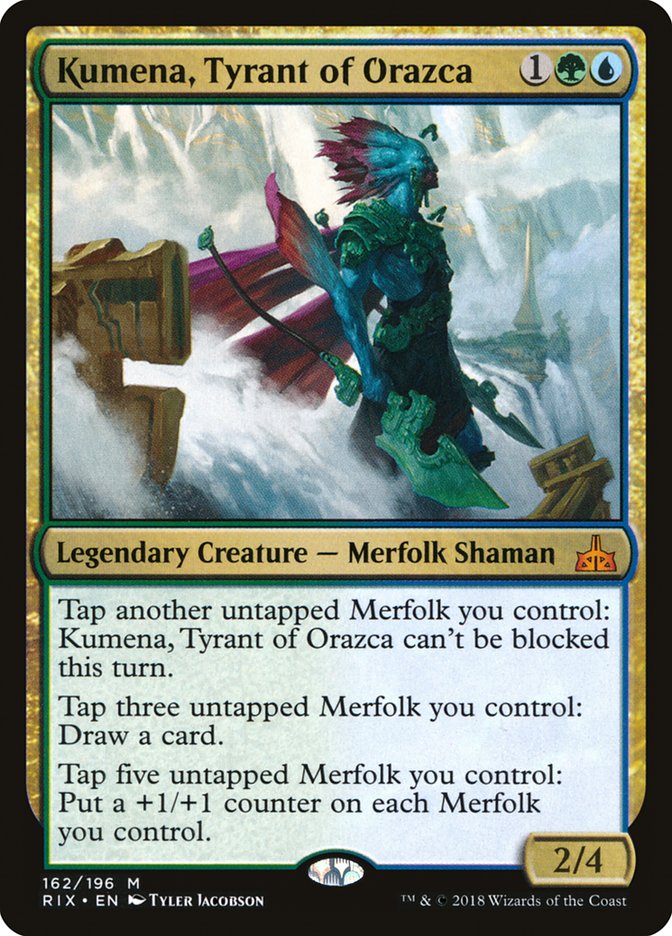 Kumena, Tyrant of Orazca [Rivals of Ixalan] | Good Games Adelaide SA