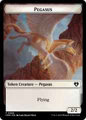 Copy (54) // Pegasus Double-Sided Token [Commander Masters Tokens] | Good Games Adelaide SA