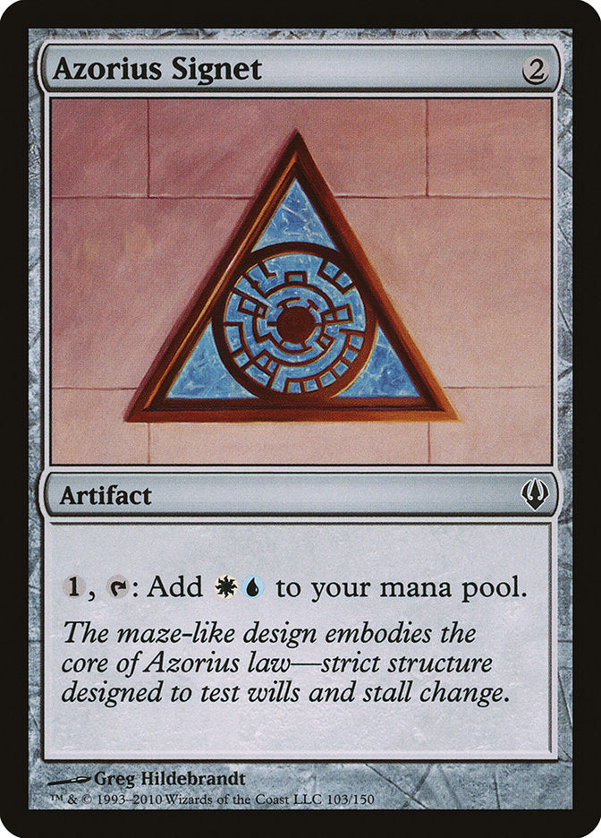 Azorius Signet [Archenemy] | Good Games Adelaide SA