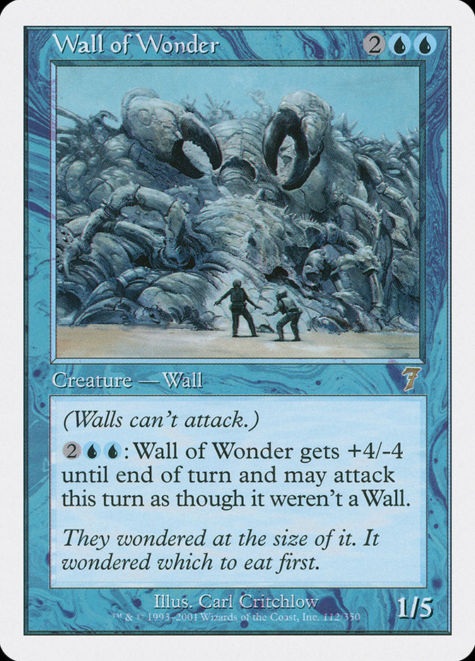 Wall of Wonder 112 (7th Edition)  - Foil | Good Games Adelaide SA