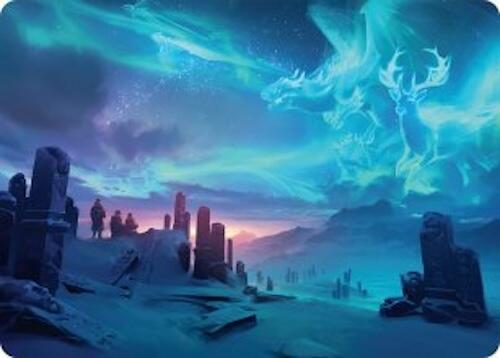 Auroral Procession Art Card 20 54 20 (Art Series: Tarkir: Dragonstorm)  | Good Games Adelaide SA