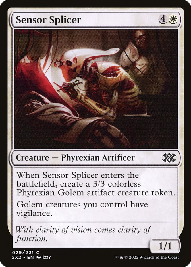 Sensor Splicer 29 (Double Masters 2022)  - Foil | Good Games Adelaide SA