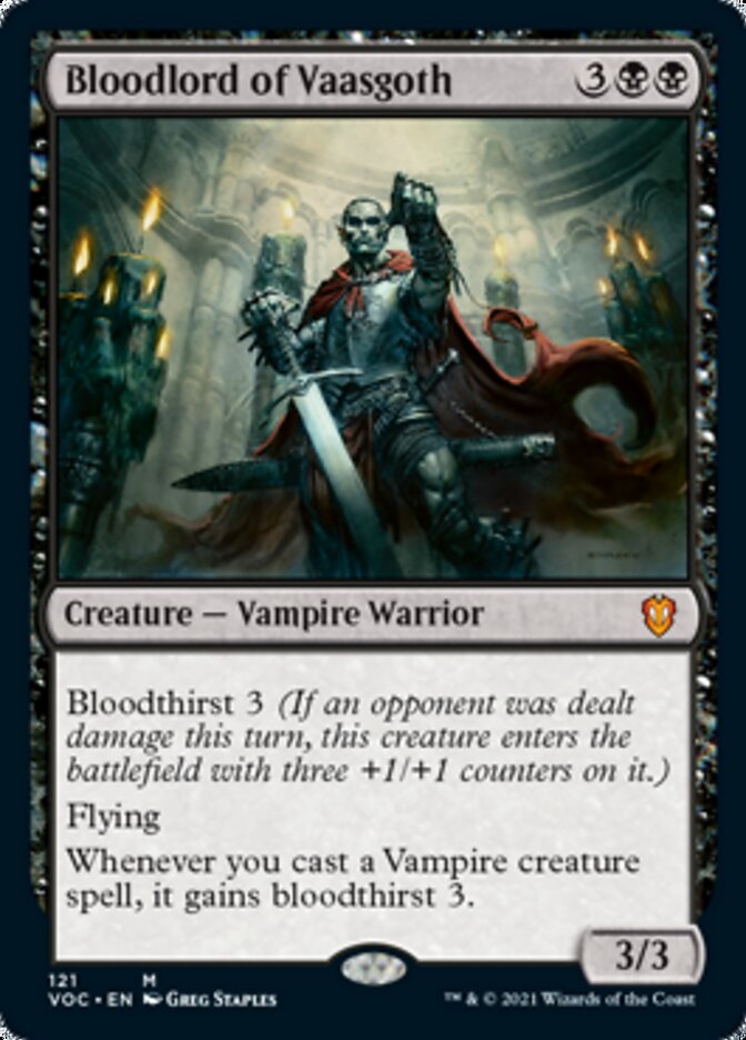 Bloodlord of Vaasgoth [Innistrad: Crimson Vow Commander] | Good Games Adelaide SA