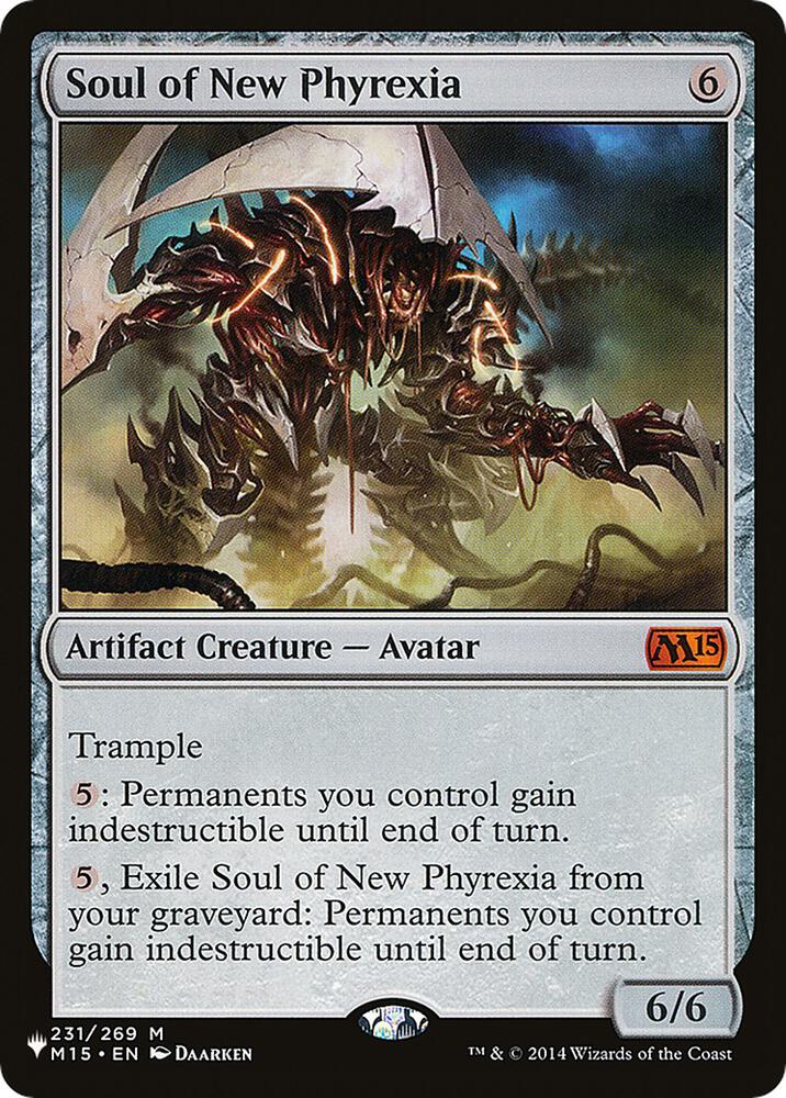 Soul of New Phyrexia 231/269 (The List Reprints)  | Good Games Adelaide SA