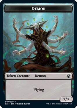 Demon Fungus Beast Double Sided Token 7 // 15 (Commander 2021)  | Good Games Adelaide SA