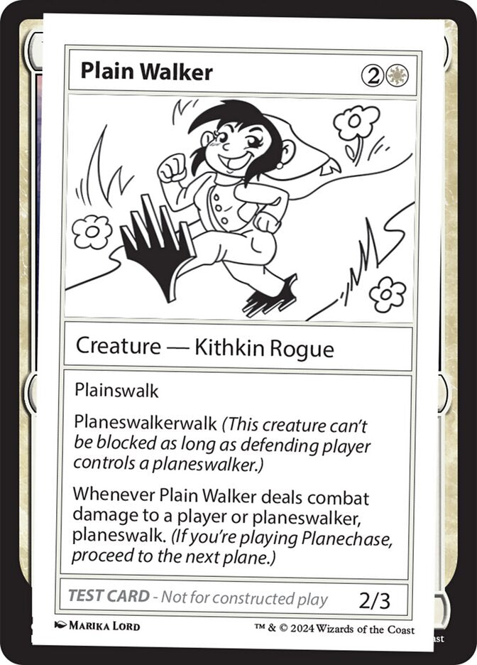 Plain Walker  (Mystery Booster 2 Playtest Cards)  | Good Games Adelaide SA