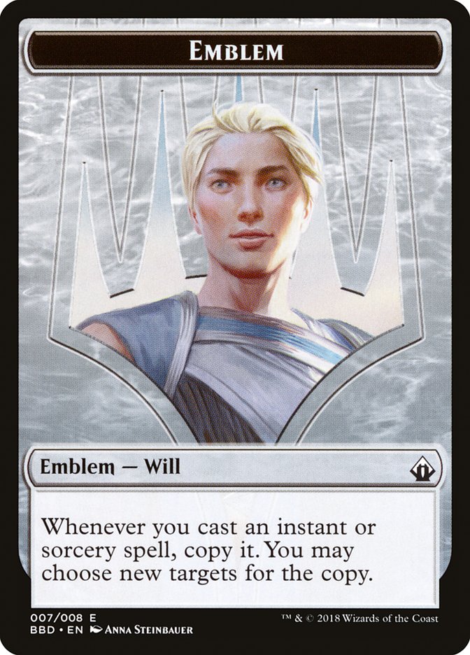 Emblem - Will [Battlebond Tokens] | Good Games Adelaide SA