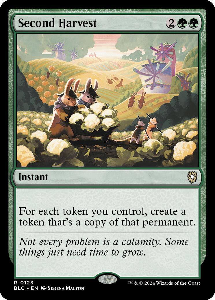 Second Harvest [Bloomburrow Commander] | Good Games Adelaide SA