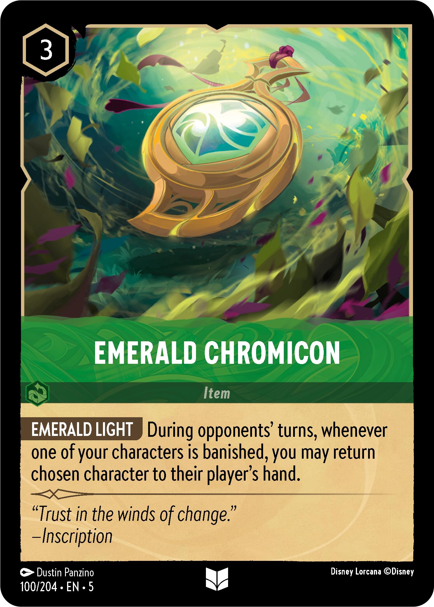 Emerald Chromicon (100/204) [Shimmering Skies] | Good Games Adelaide SA