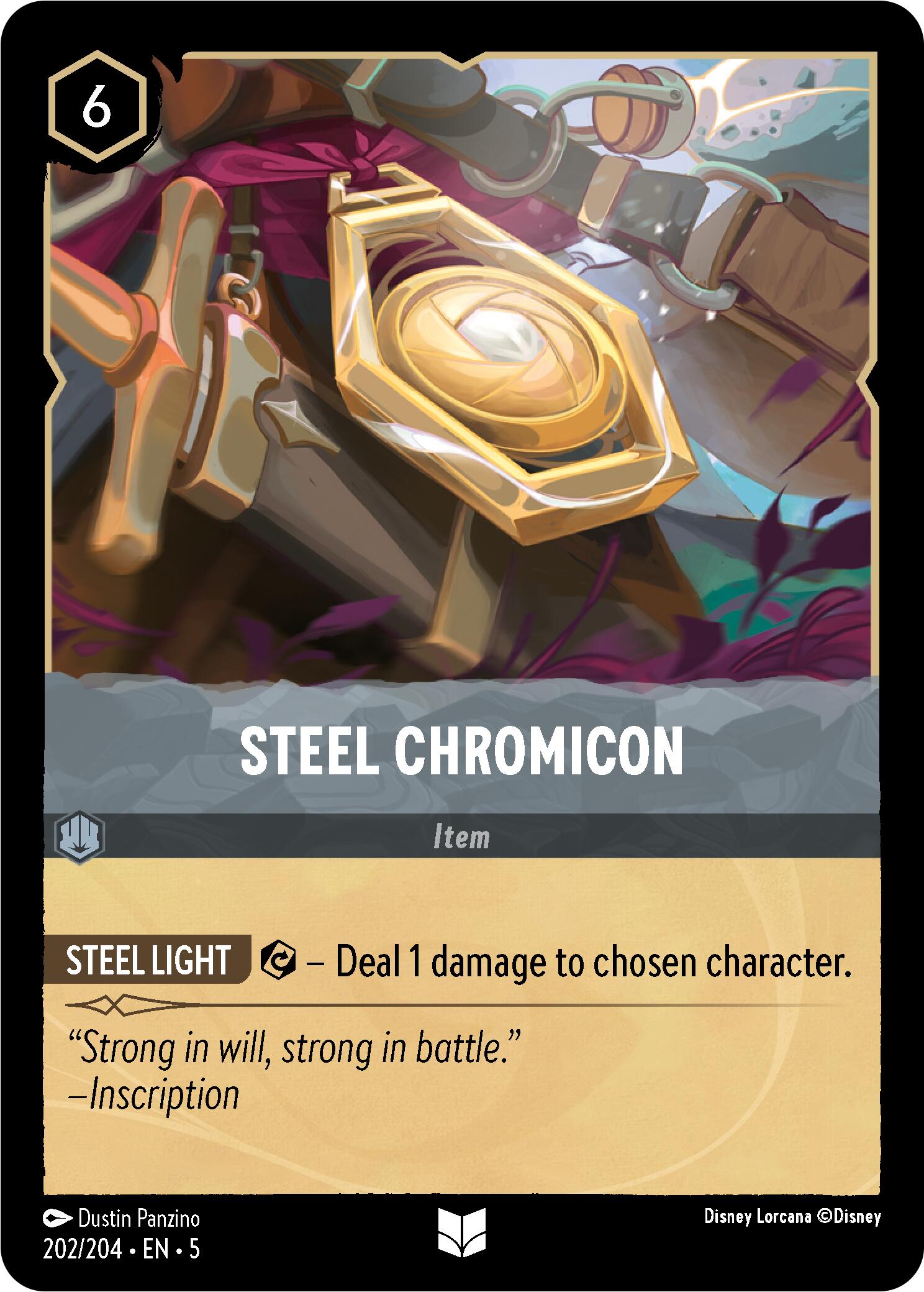 Steel Chromicon (202/204) [Shimmering Skies] | Good Games Adelaide SA