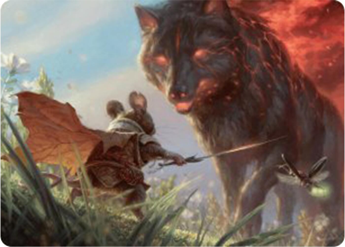 Repel Calamity Art Card [Bloomburrow Art Series] | Good Games Adelaide SA