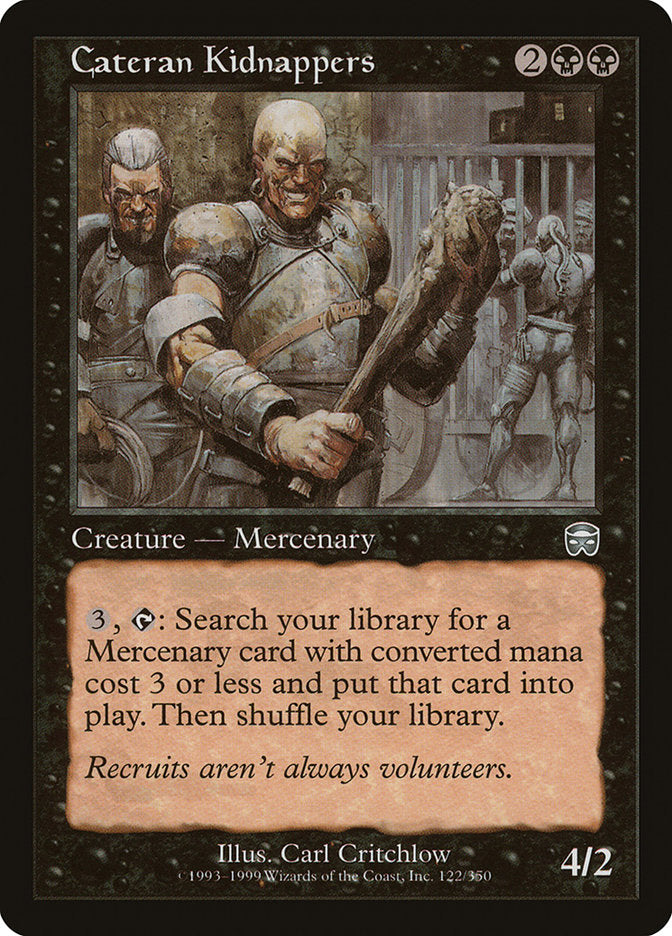 Cateran Kidnappers 122 (Mercadian Masques)  | Good Games Adelaide SA