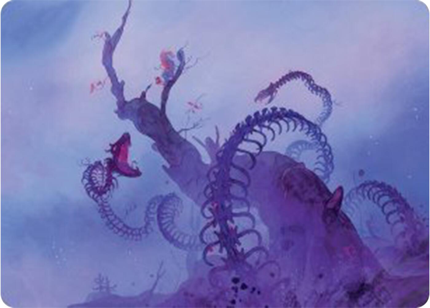 Coiling Rebirth Art Card [Bloomburrow Art Series] | Good Games Adelaide SA