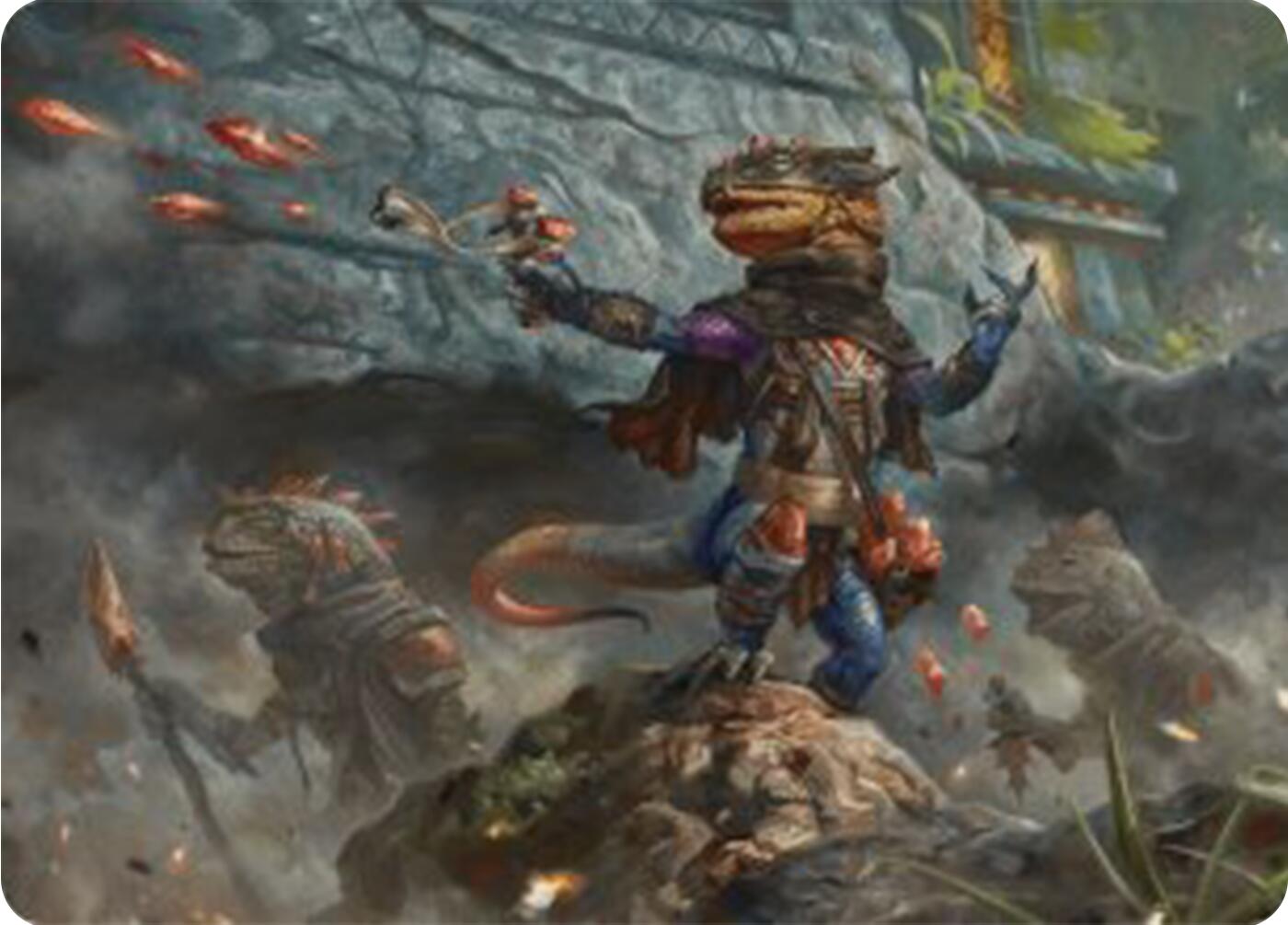 Agate Instigator Art Card [Bloomburrow Art Series] | Good Games Adelaide SA