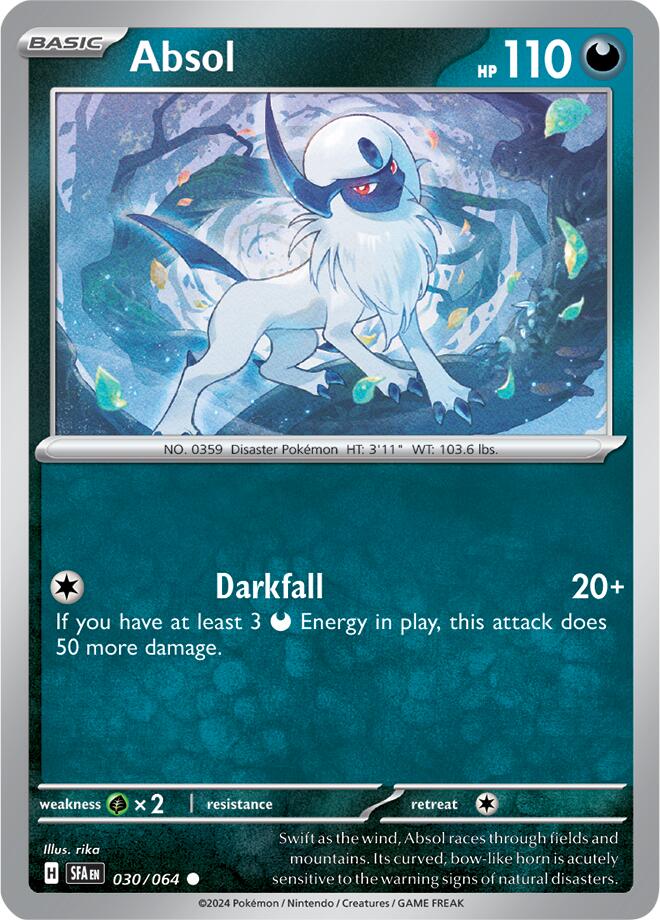 Absol (030/064) [Scarlet & Violet: Shrouded Fable] | Good Games Adelaide SA