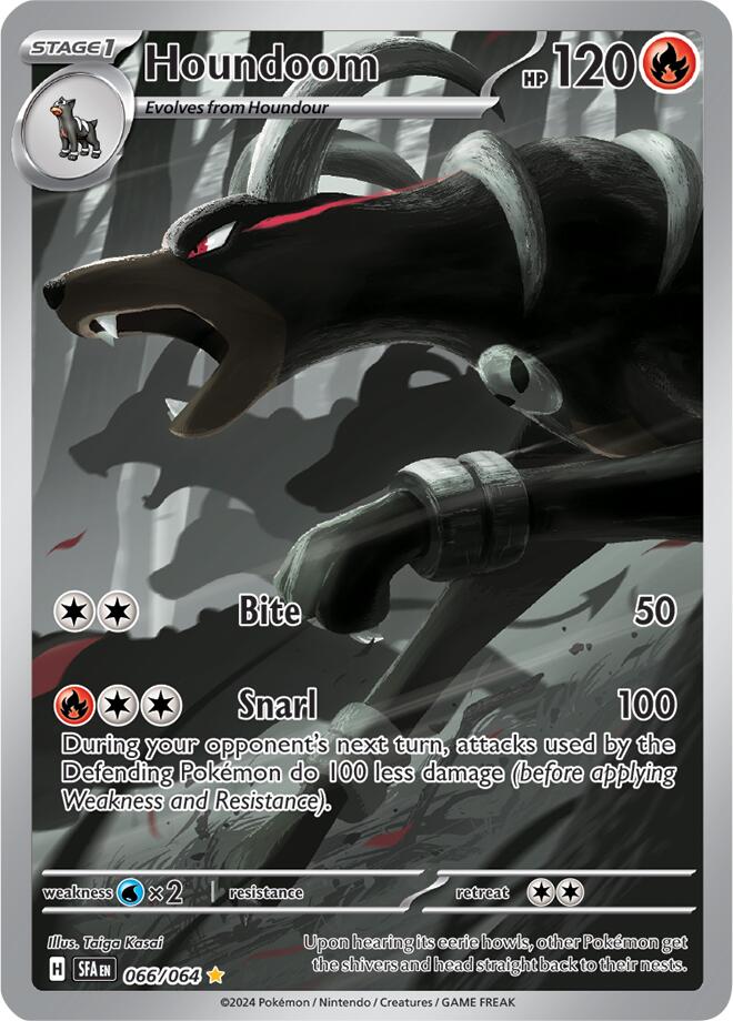 Houndoom (066/064) [Scarlet & Violet: Shrouded Fable] | Good Games Adelaide SA