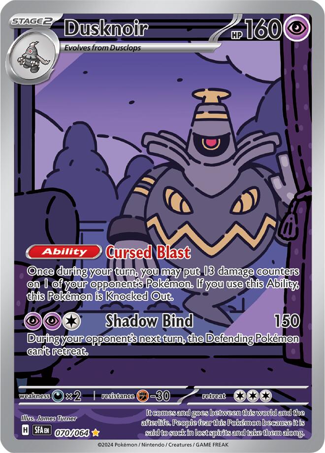 Dusknoir (070/064) [Scarlet & Violet: Shrouded Fable] | Good Games Adelaide SA