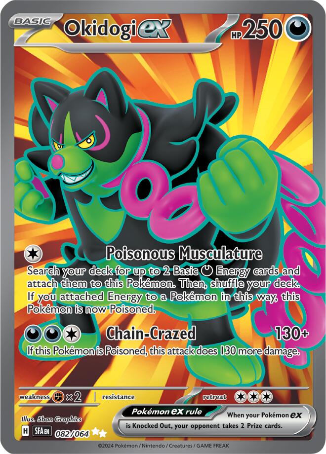 Okidogi ex (082/064) [Scarlet & Violet: Shrouded Fable] | Good Games Adelaide SA