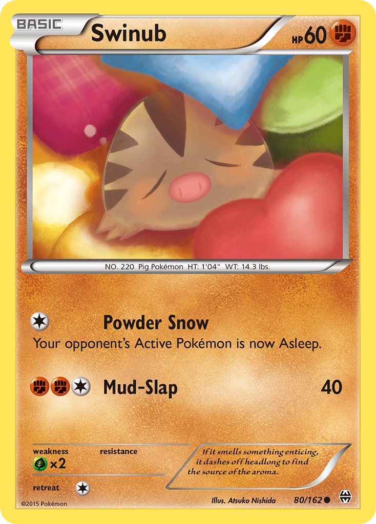 Swinub (80/162) [XY: BREAKthrough] | Good Games Adelaide SA
